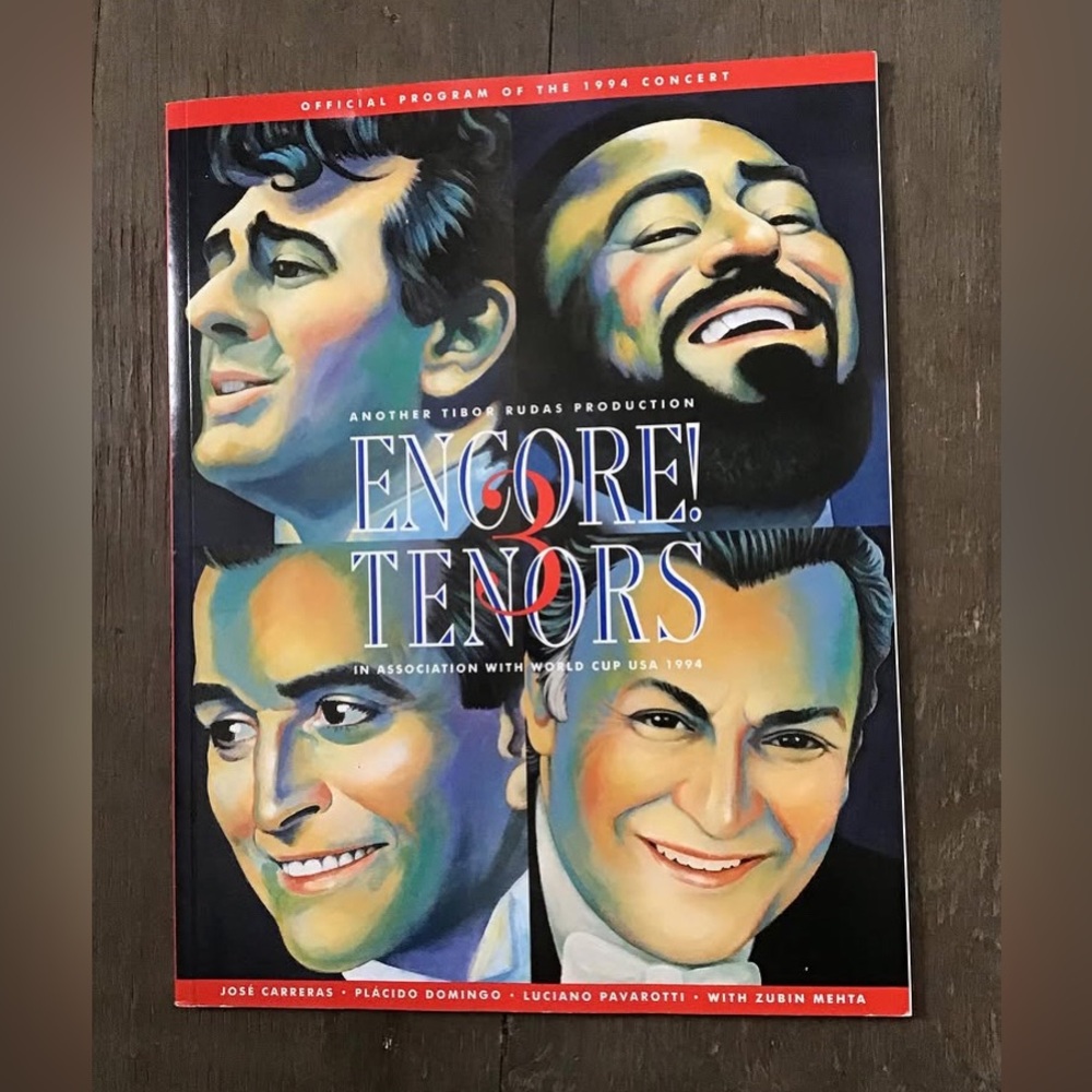 1994 Encore 3 Tenors program